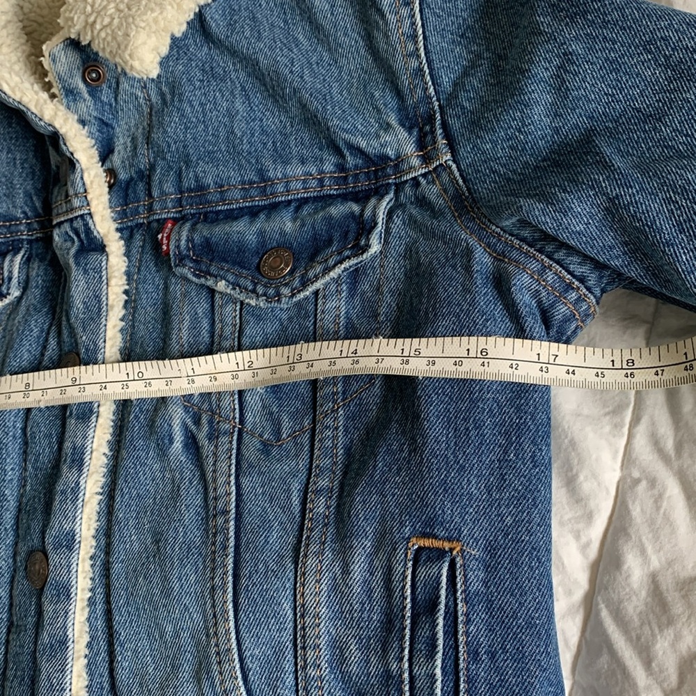 Levi’s Sherpa Fleece Jean Jacket - Picture 6 of 12